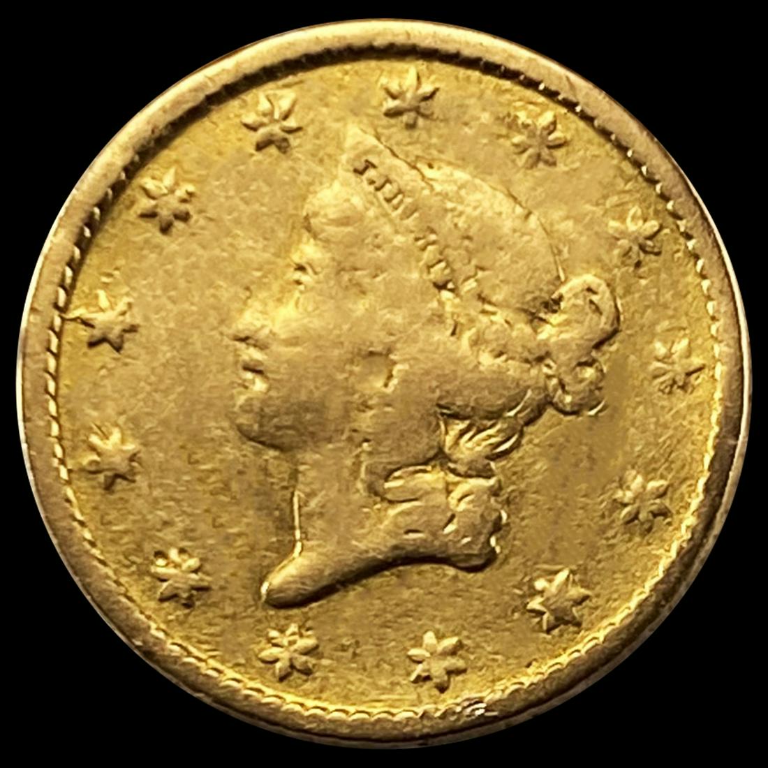 1853 Rare Gold Dollar LIGHTLY CIRCULATED (1 of 2)