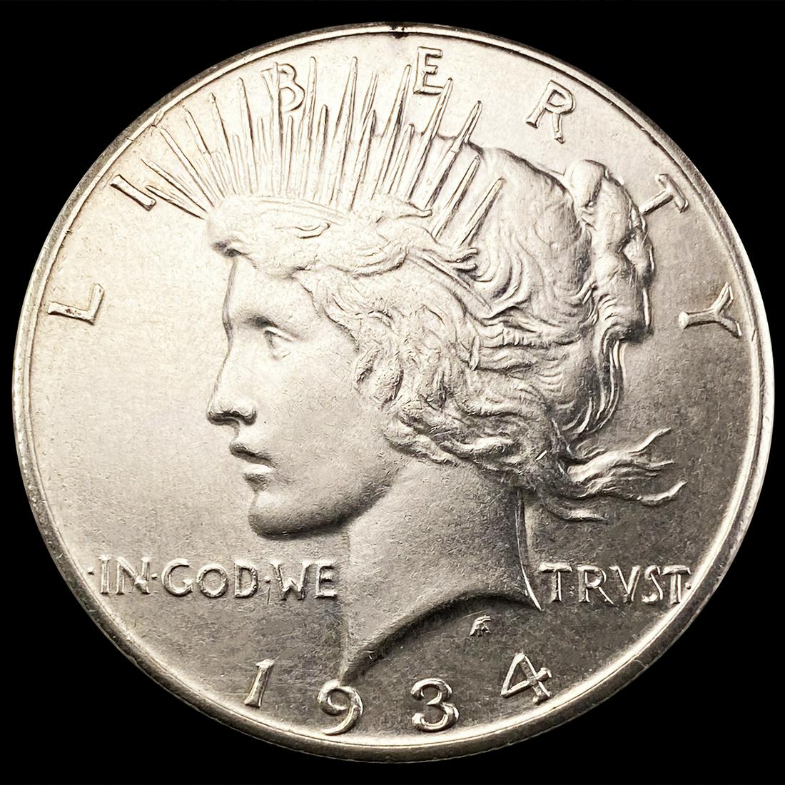 1934-S Silver Peace Dollar UNCIRCULATED (1 of 2)