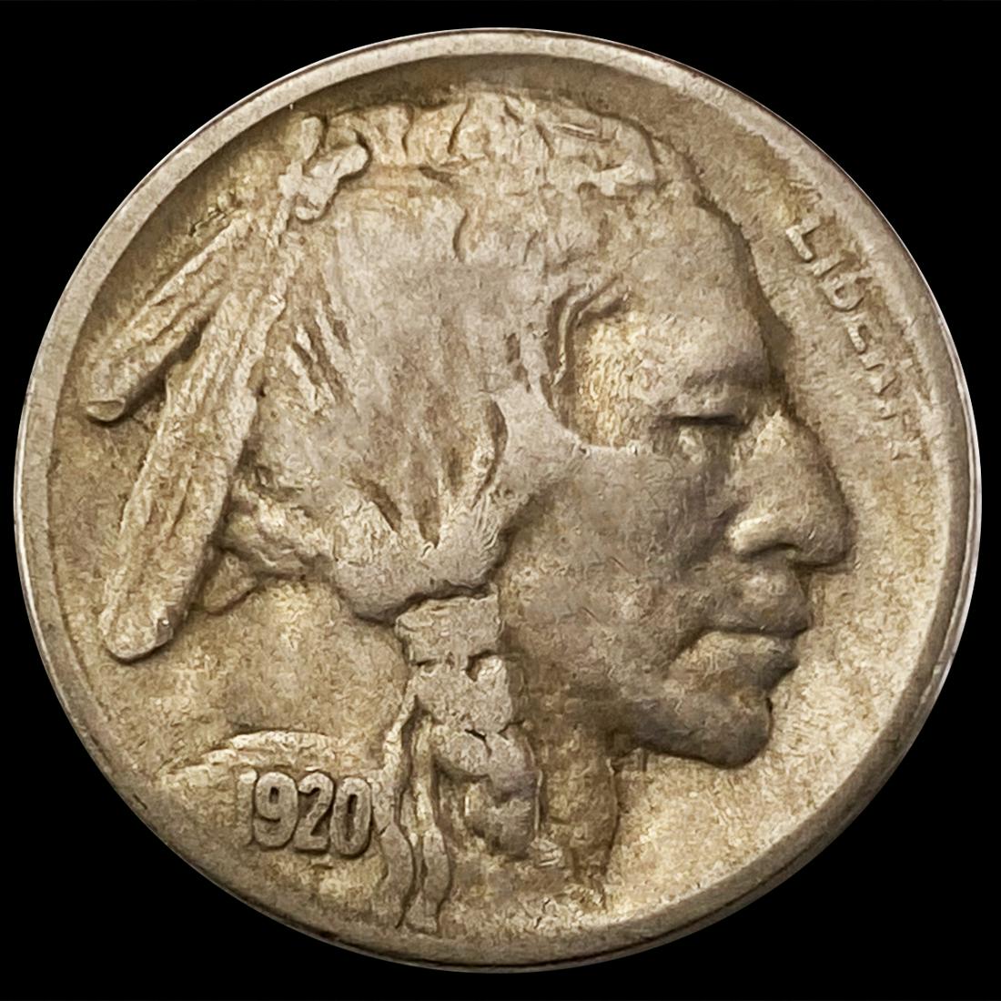 1920-S Buffalo Nickel ABOUT UNCIRCULATED (1 of 2)