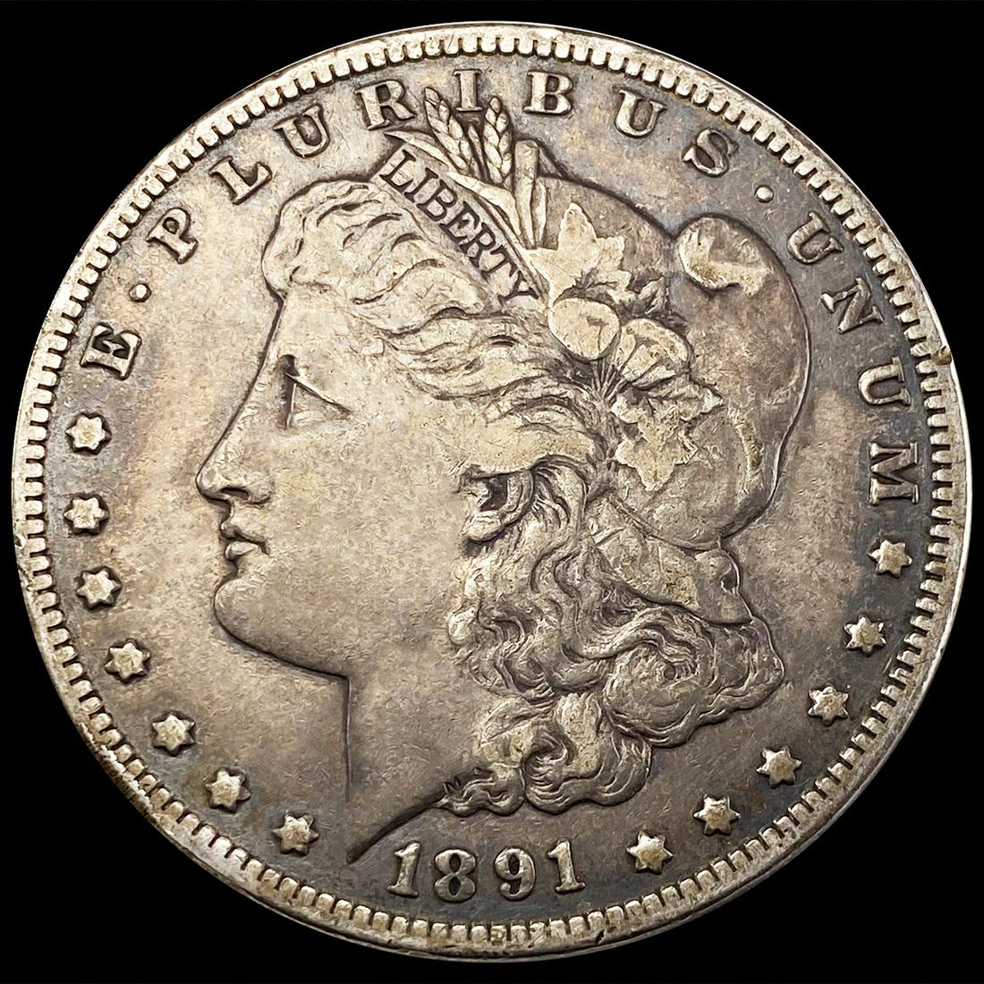 1891-CC Morgan Silver Dollar LIGHTLY CIRCULATED (1 of 2)