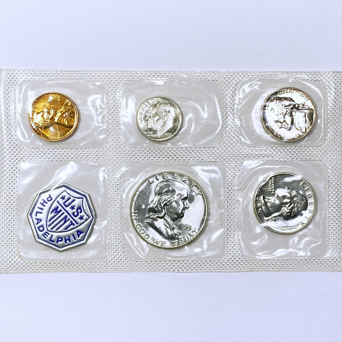 1955 Philadelphia US Coin Mint (5) -Proof (1 of 3)