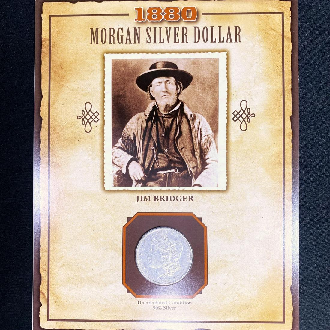 1880 Morgan Silver Dollar -UNC (1 of 2)