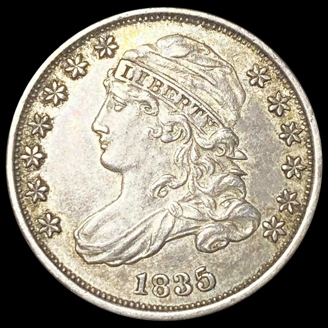 1835 Capped Bust Dime NEARLY UNCIRCULATED (1 of 2)