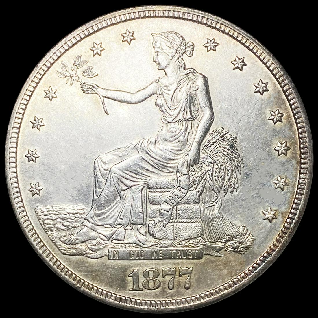 1877-S Silver Trade Dollar UNCIRCULATED (1 of 2)