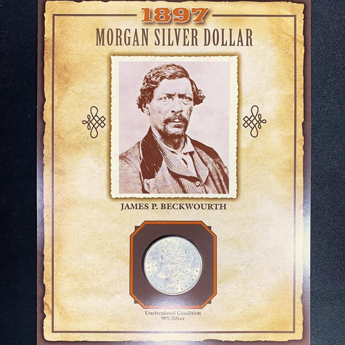 1897 Morgan Silver Dollar -UNC (1 of 2)