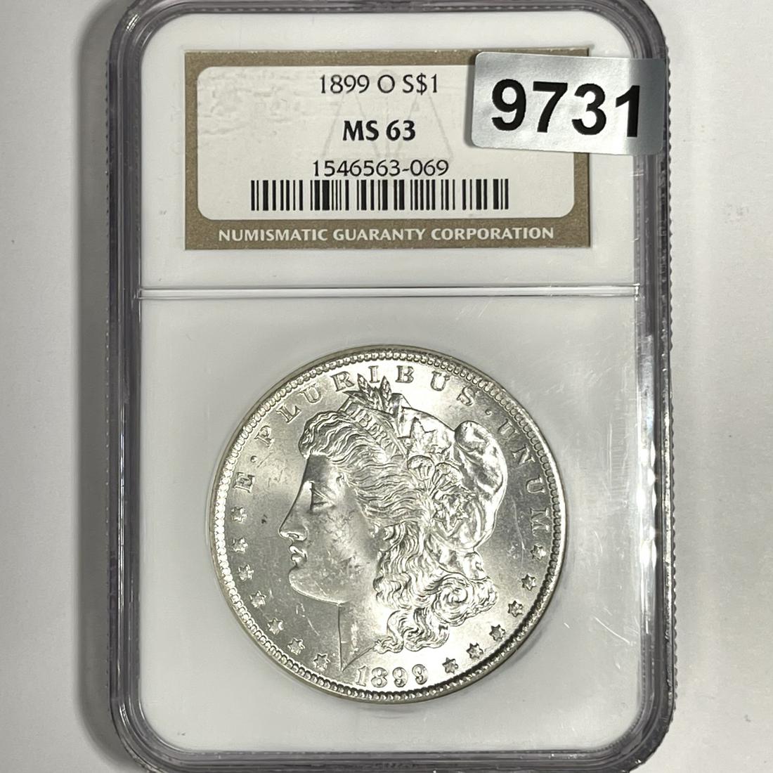 1899-O Morgan Silver Dollar NGC-MS63 (1 of 2)