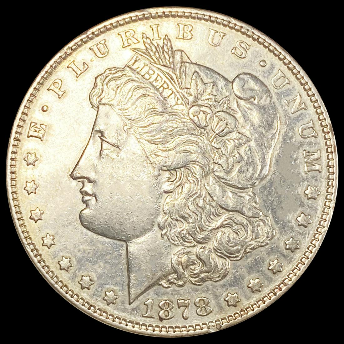 1878 8TF Morgan Silver Dollar NEARLY UNCIRCULATED (1 of 2)
