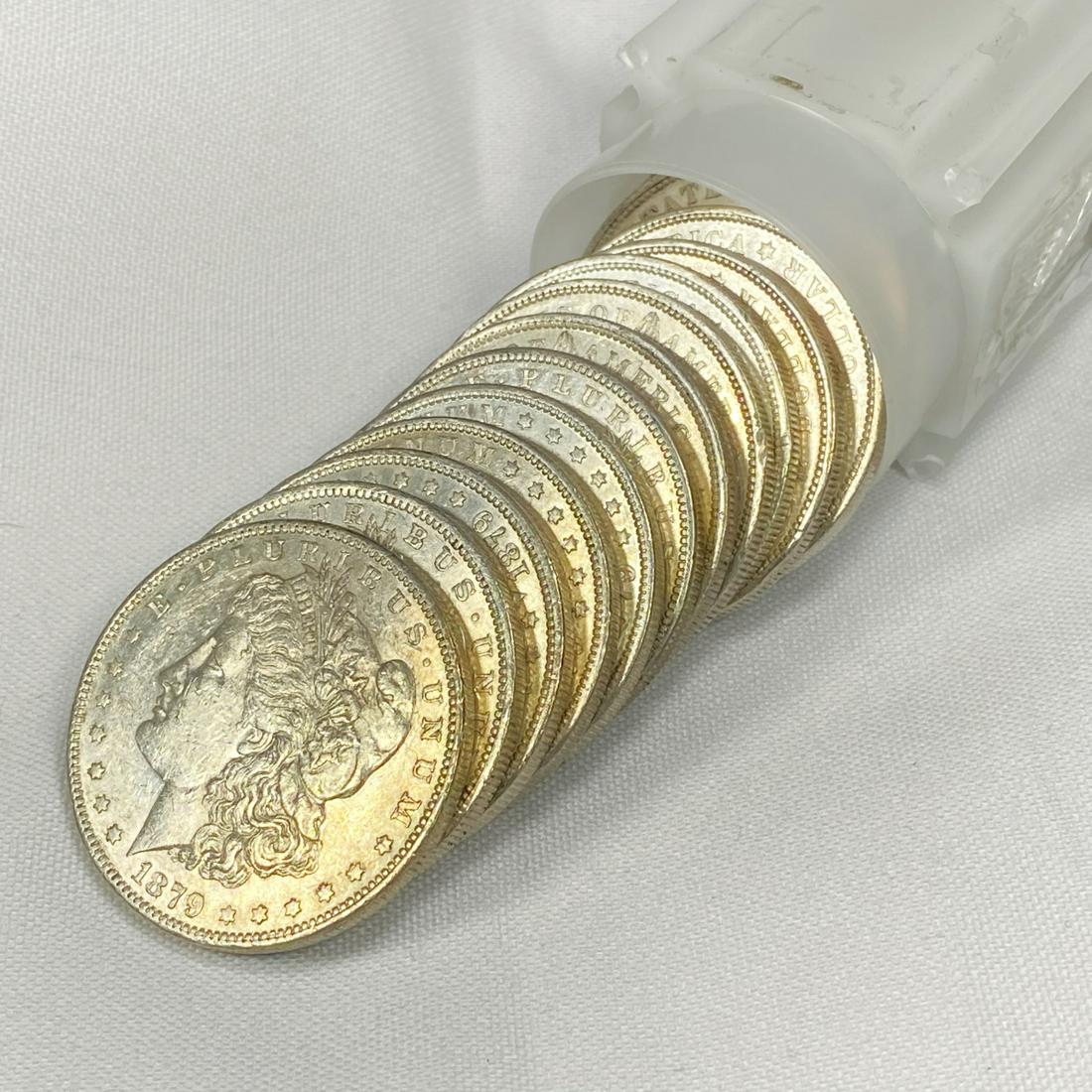 1879-O Morgan Silver Dollar Roll (20) - BU (1 of 4)