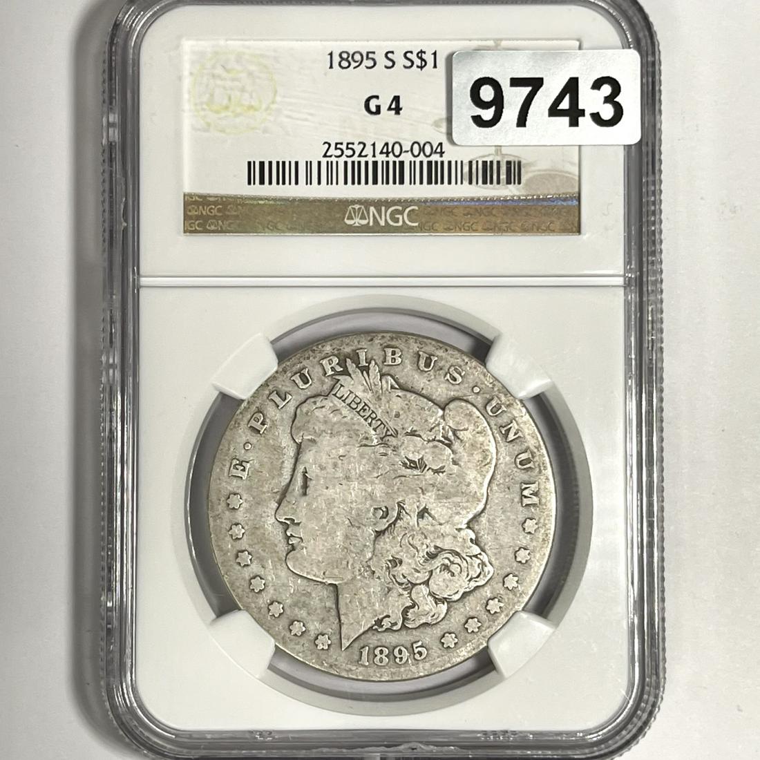 1895-S Morgan Silver Dollar NGC-G4 (1 of 2)