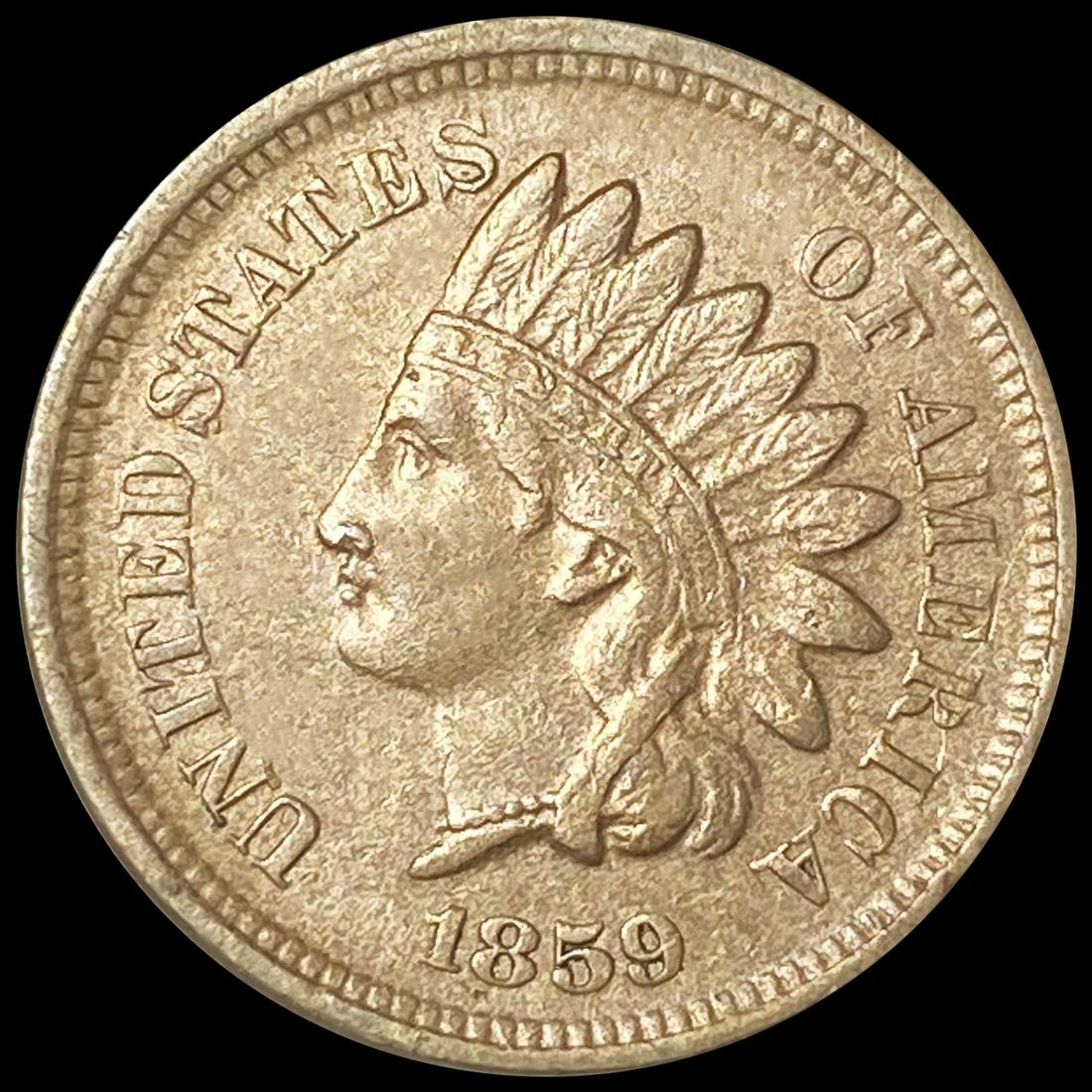1859 Indian Head Cent CLOSELY UNCIRCULATED (1 of 2)