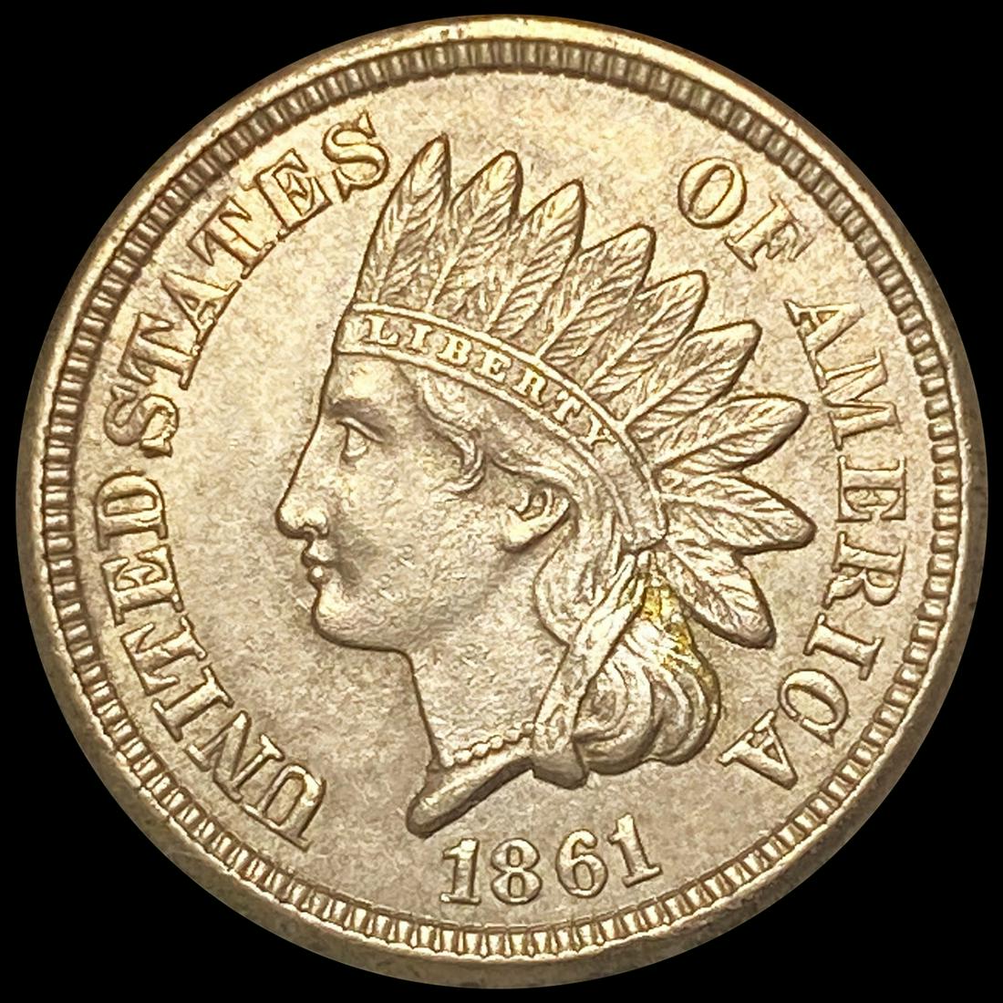 1861 Indian Head Cent UNCIRCULATED (1 of 2)