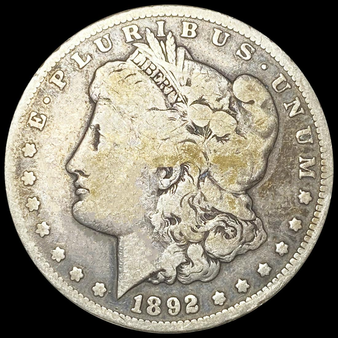 1892-CC Morgan Silver Dollar NICELY CIRCULATED (1 of 2)