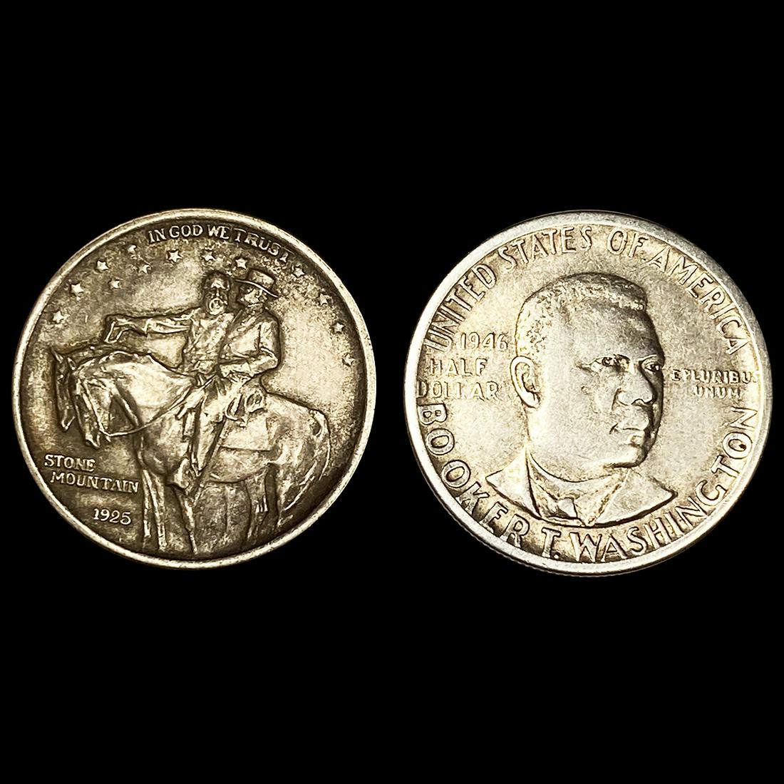 (2) Misc Half Dollars NEARLY UNCIRCULATED (1 of 2)