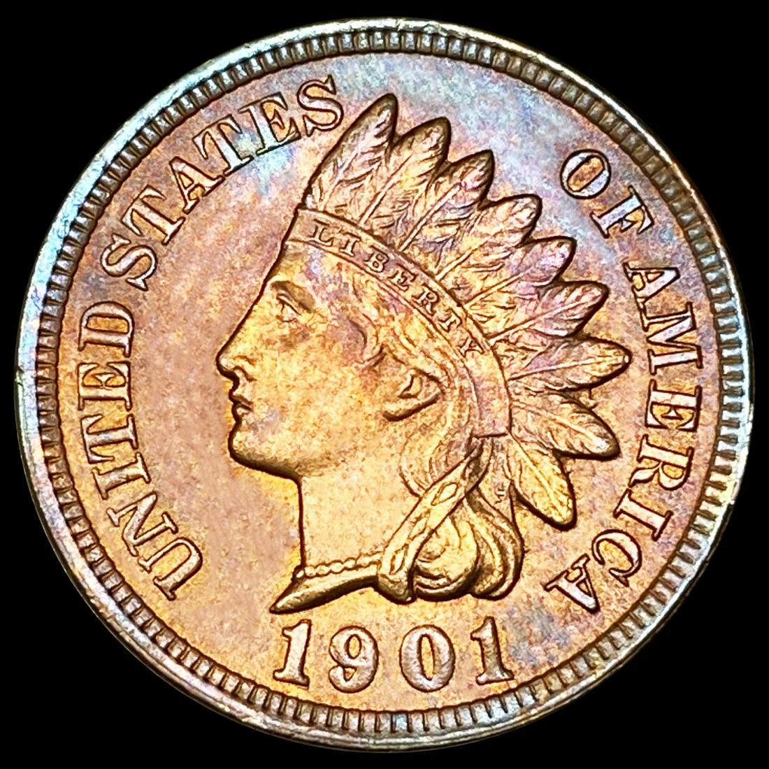 1901 Indian Head Cent UNCIRCULATED (1 of 2)