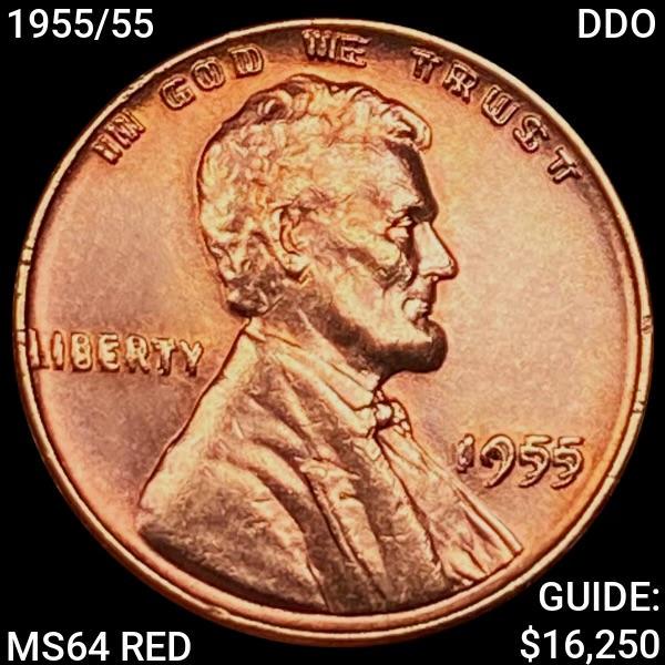 1955/55 Lincoln Wheat Cent CHOICE BU RED (1 of 2)