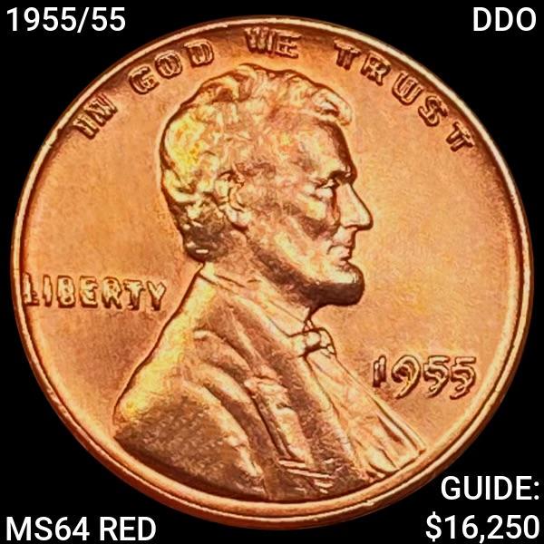 1955/55 Lincoln Wheat Cent CHOICE BU RED (1 of 2)