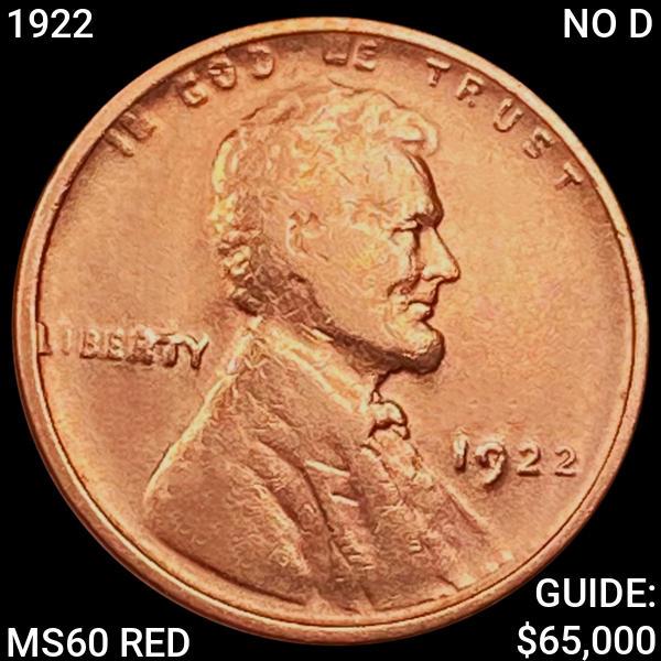1922 Lincoln Wheat Cent UNCIRCULATED RED (1 of 2)