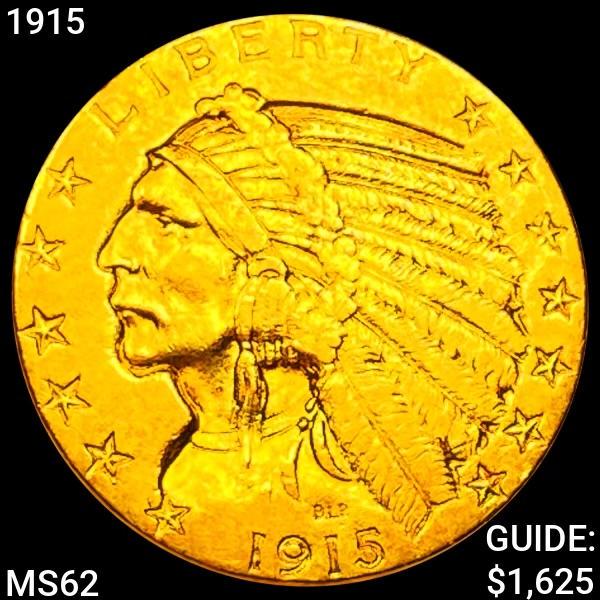 1915 $5 Gold Half Eagle UNCIRCULATED (1 of 2)