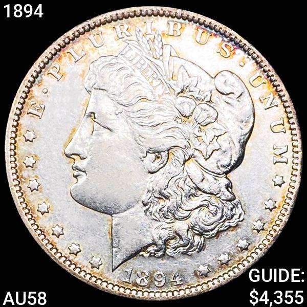1894 Morgan Silver Dollar CHOICE AU (1 of 2)