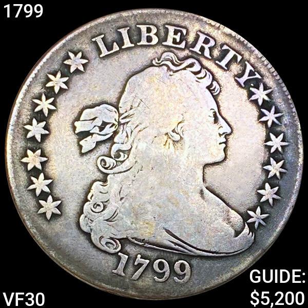 1799 Draped Bust Dollar LIGHTLY CIRCULATED (1 of 2)