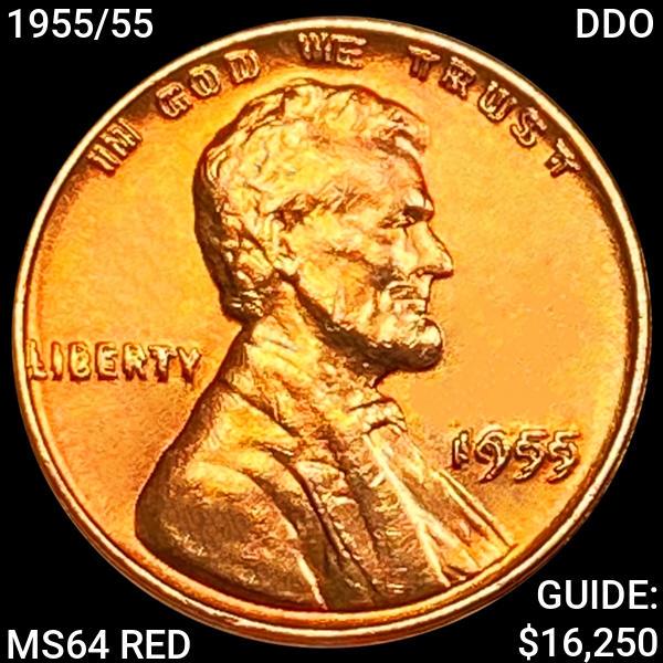 1955/55 Lincoln Wheat Cent CHOICE BU RED (1 of 2)