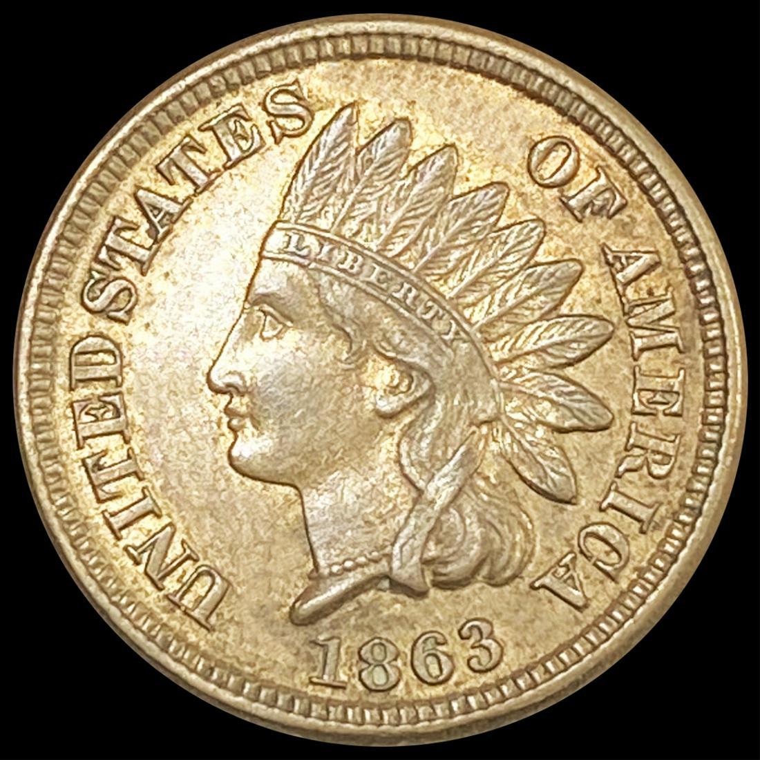 1863 Indian Head Cent UNCIRCULATED (1 of 2)