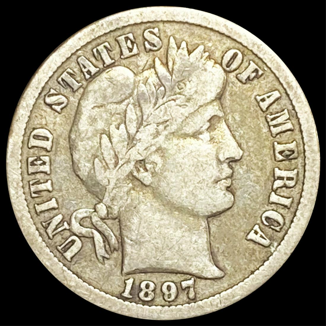 1897-O Barber Dime LIGHTLY CIRCULATED (1 of 2)
