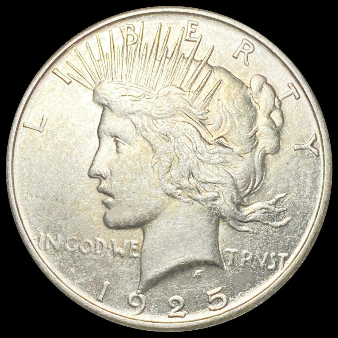 1925-S Silver Peace Dollar UNCIRCULATED (1 of 2)