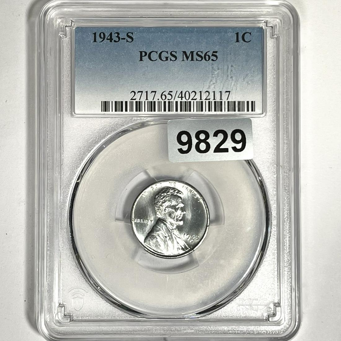 1943-S Wheat Cent PCGS-MS65 (1 of 2)
