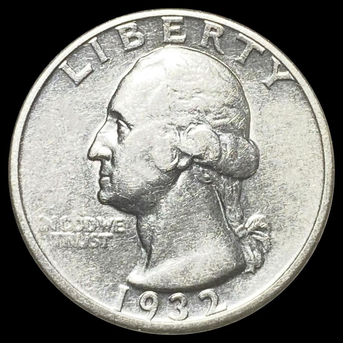 1932-D Washington Silver Quarter CLOSELY UNC (1 of 2)