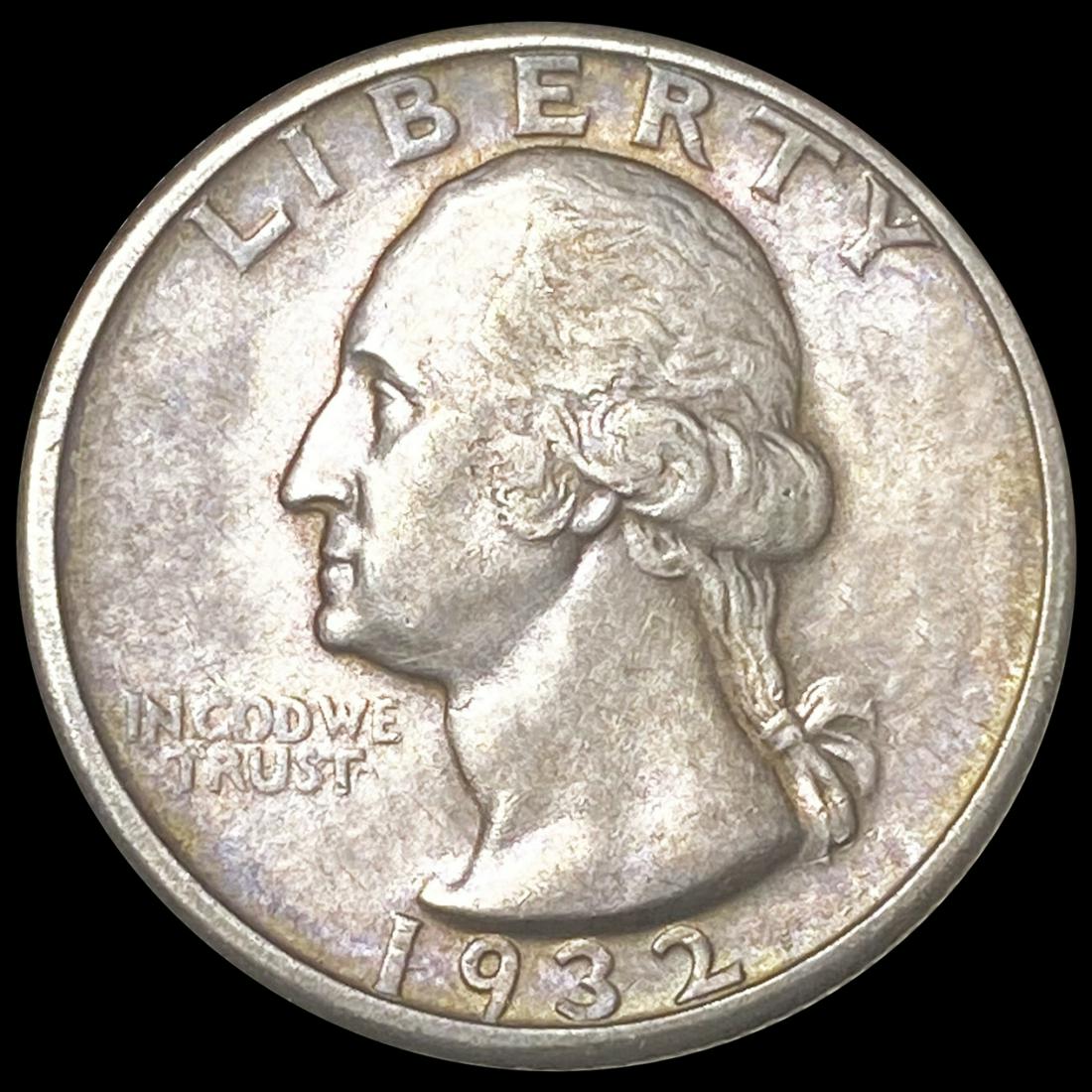 1932-D Washington Silver Quarter CLOSELY UNC (1 of 2)