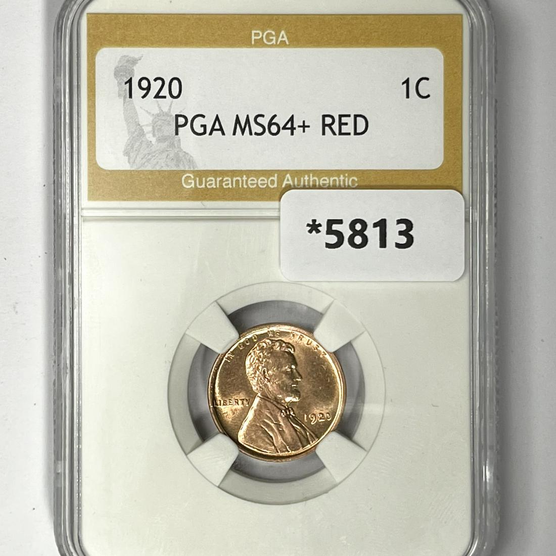 1920 Wheat Cent PGA-MS64+ RED (1 of 2)