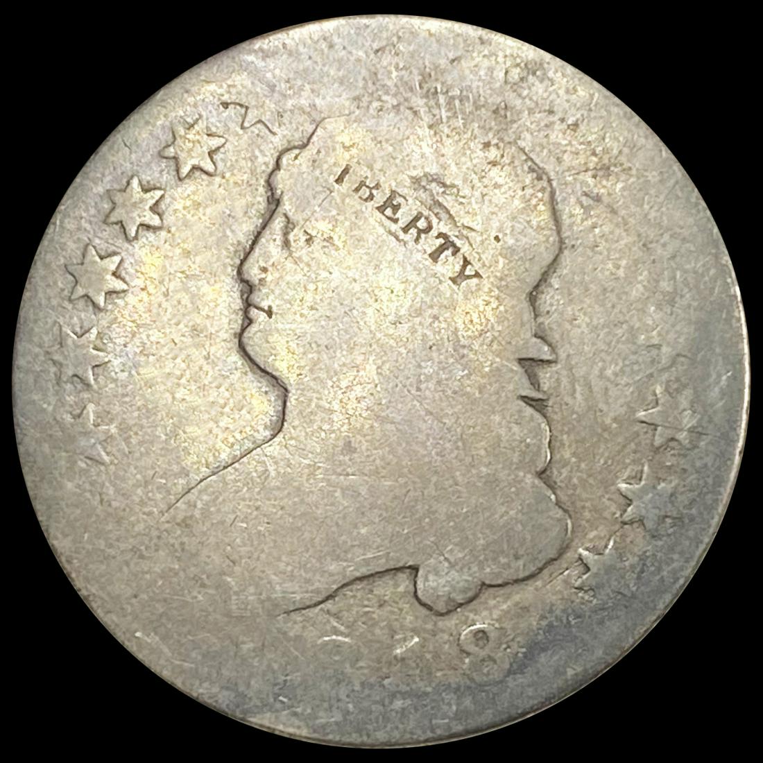 1818 Capped Bust Quarter NICELY CIRCULATED (1 of 2)