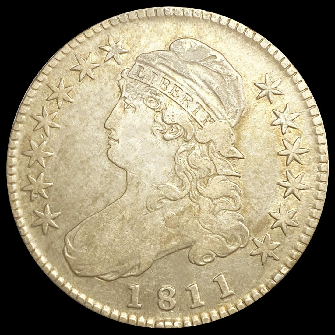 1811 Capped Bust Half Dollar NICELY CIRCULATED (1 of 2)