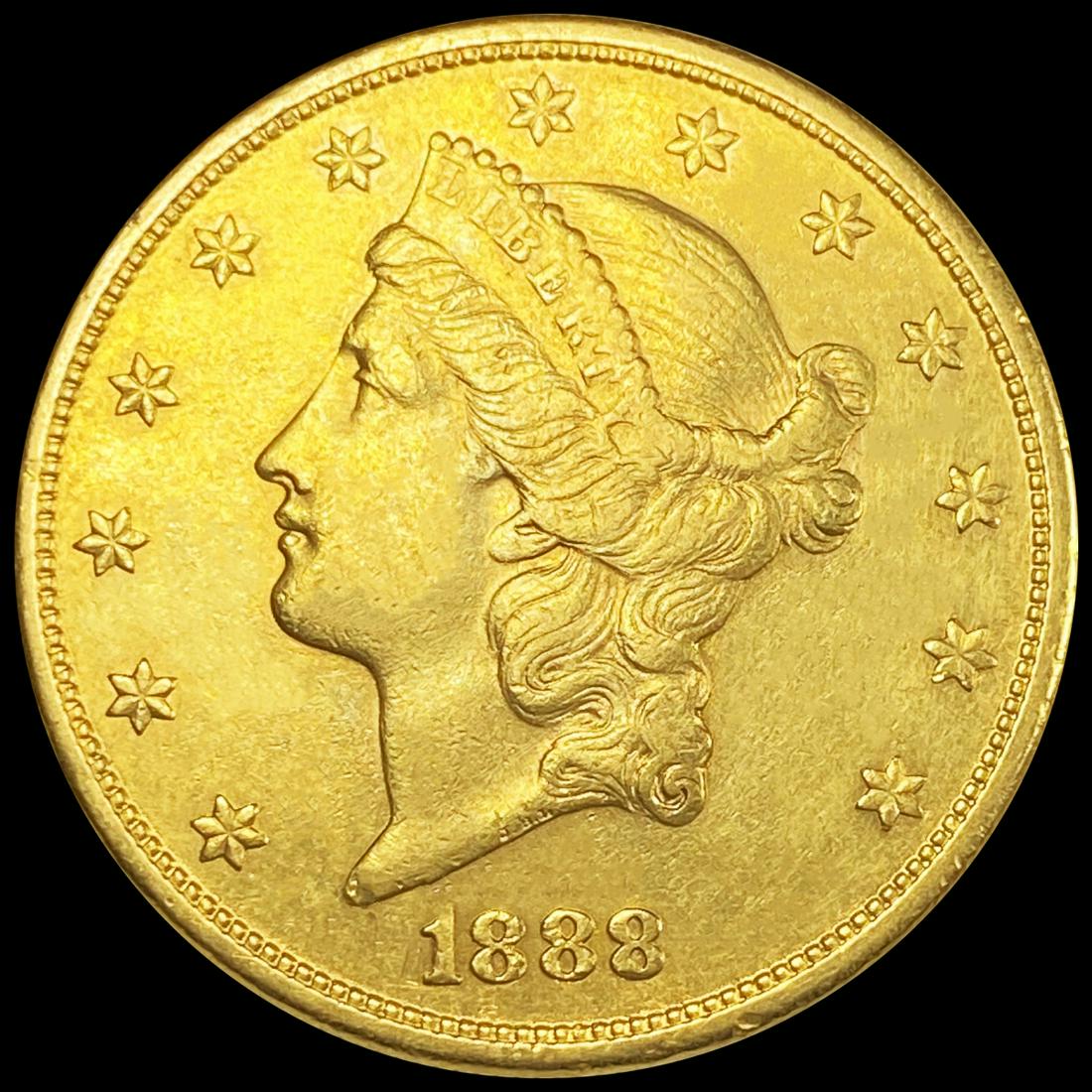 1888-S $20 Gold Double Eagle UNCIRCULATED (1 of 2)