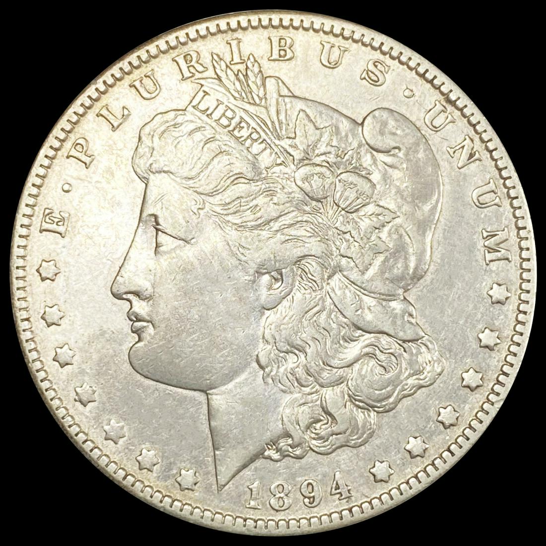 1894-O Morgan Silver Dollar NEARLY UNCIRCULATED (1 of 2)