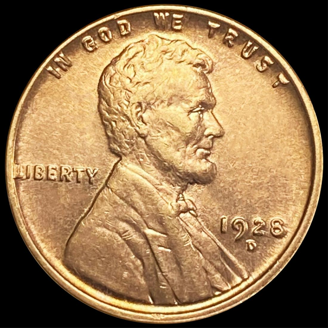 1928-D RD Wheat Cent UNCIRCULATED (1 of 2)