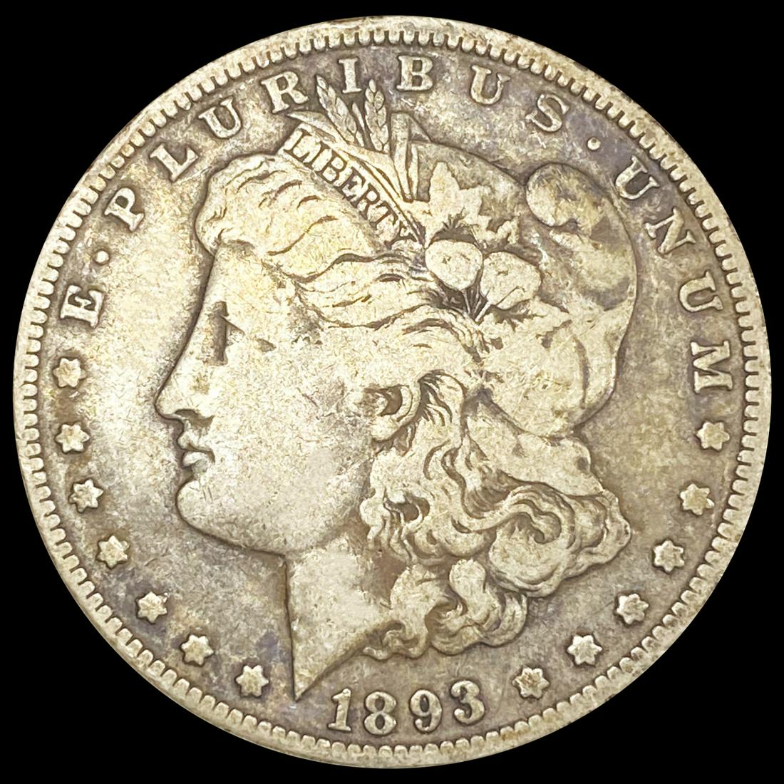 1893-O Morgan Silver Dollar NICELY CIRCULATED (1 of 2)