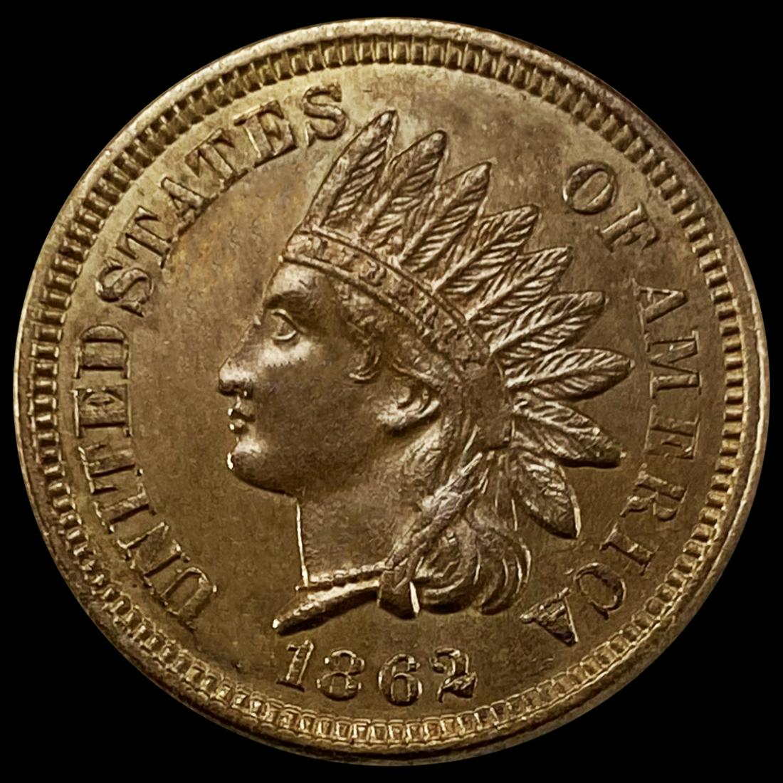1862 Indian Head Cent UNCIRCULATED (1 of 2)