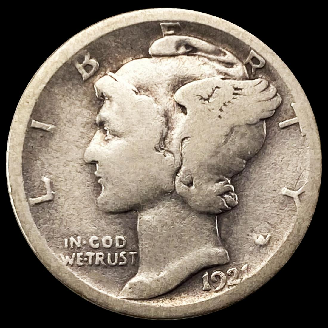 1921-D Mercury Dime NICELY CIRCULATED (1 of 2)
