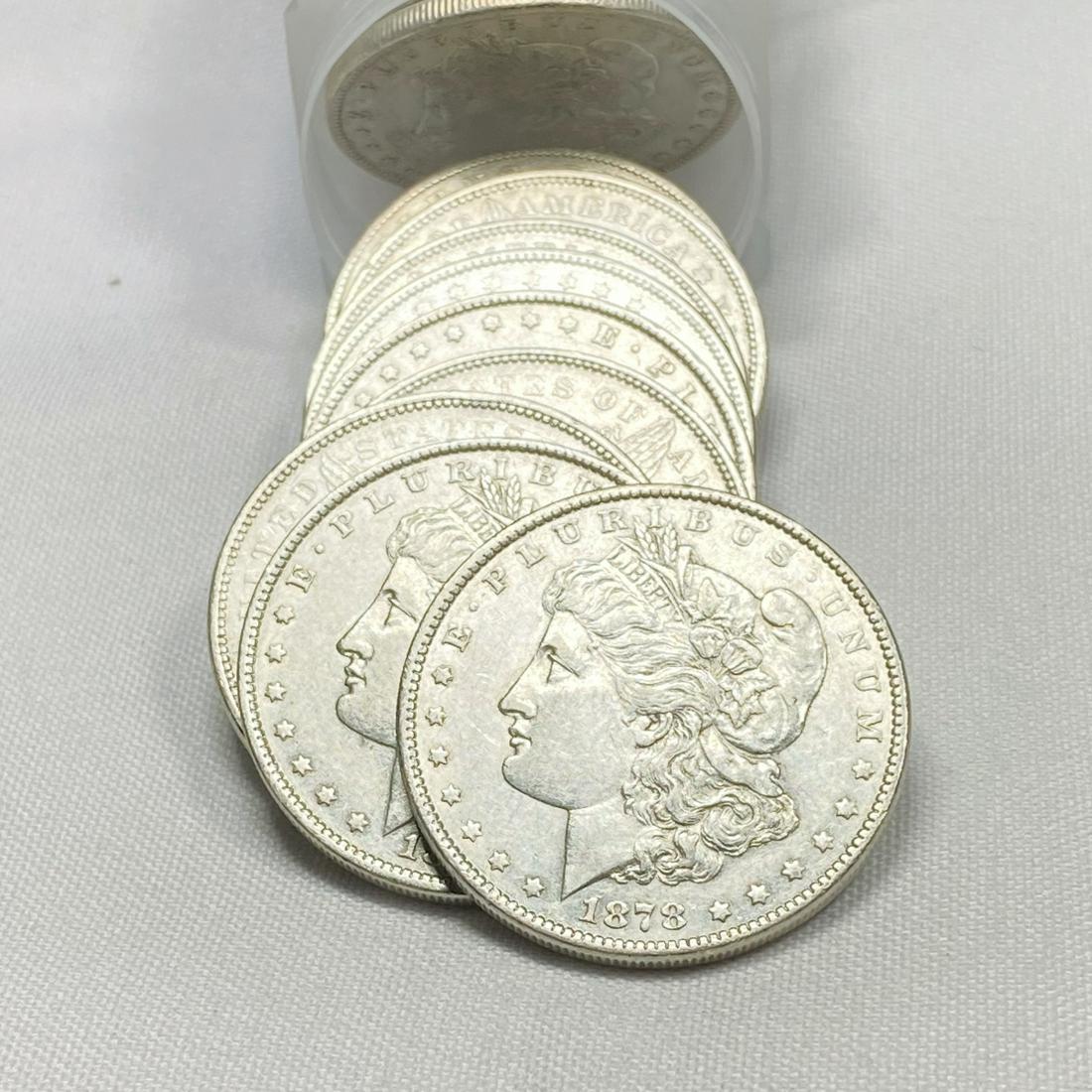 1878/7 Morgan Silver Dollar Roll (20) - BU (1 of 4)