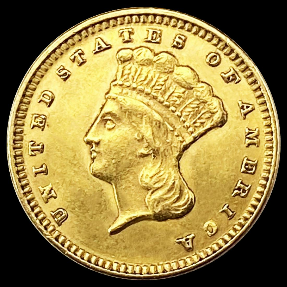 1874 Rare Gold Dollar UNCIRCULATED (1 of 2)