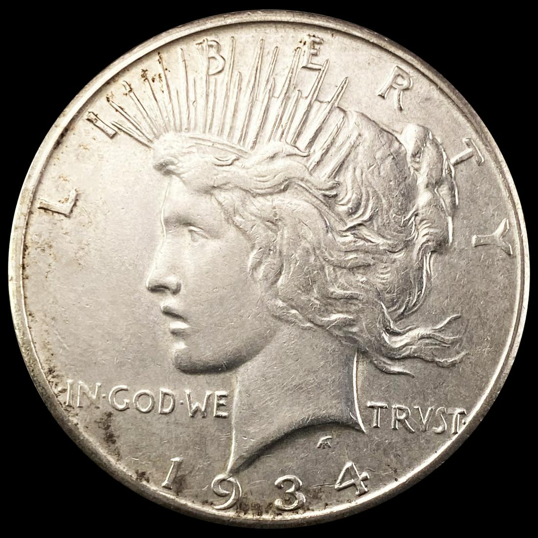 1934-S Silver Peace Dollar UNCIRCULATED (1 of 2)