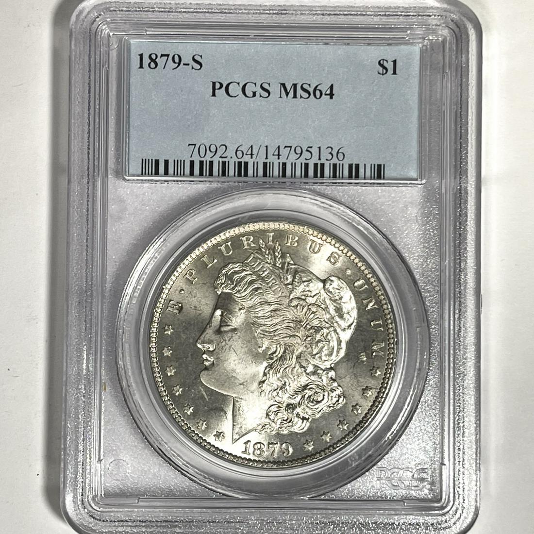 1879-S Morgan Silver Dollar PCGS-MS64 (1 of 2)
