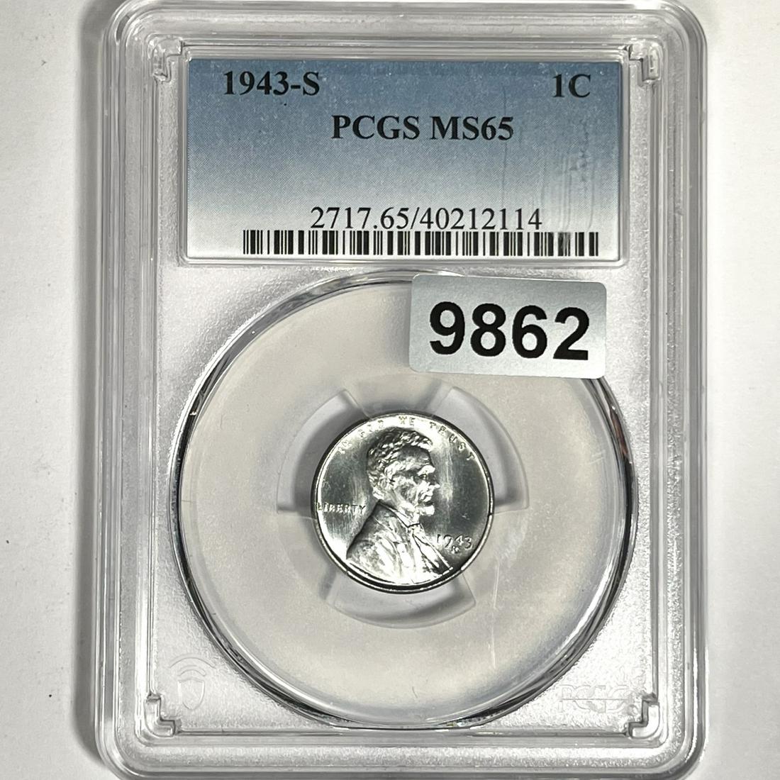 1943-S Wheat Cent PCGS-MS65 (1 of 2)