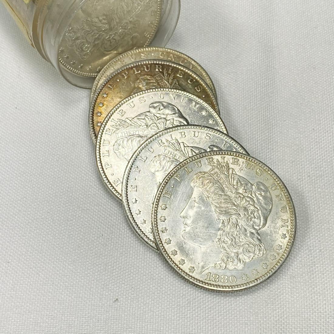 Semi-Key Dates Morgan Silver Dollar Roll (21) - (1 of 4)