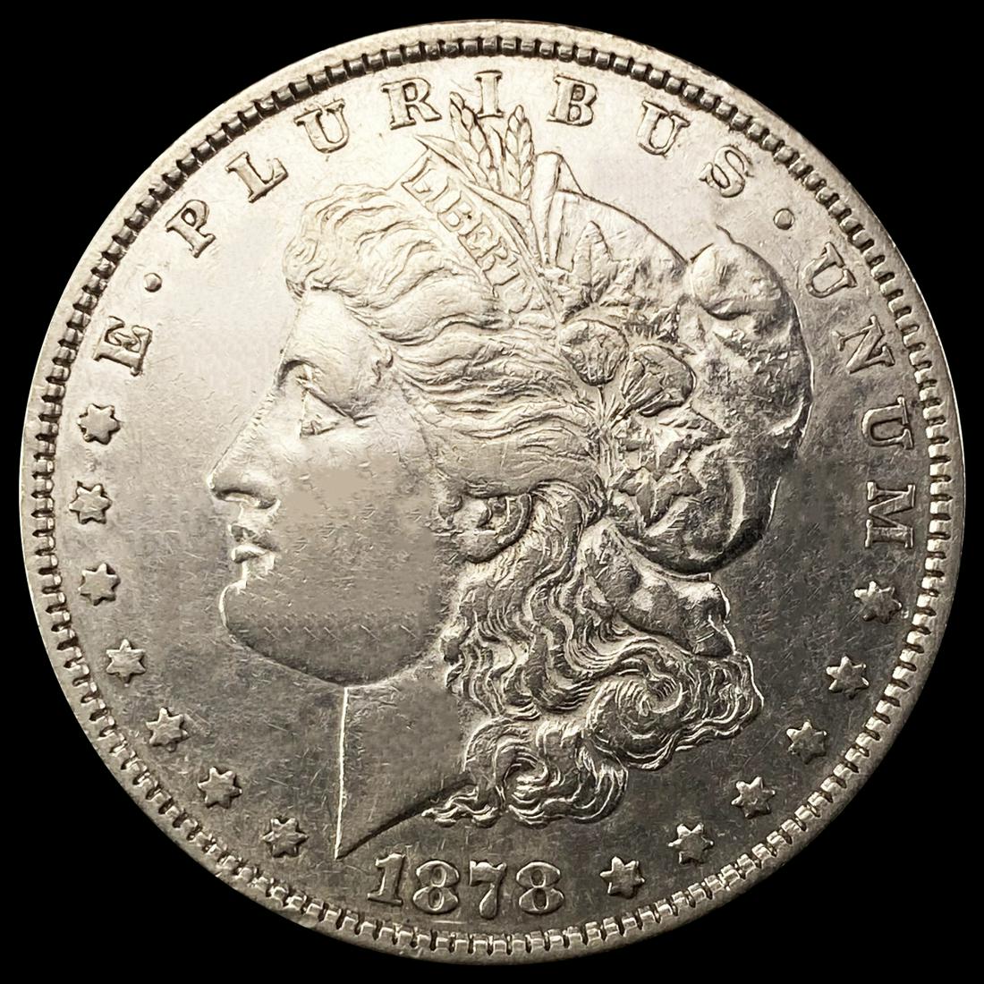 1878 7/8TF Morgan Silver Dollar NEARLY UNC (1 of 2)