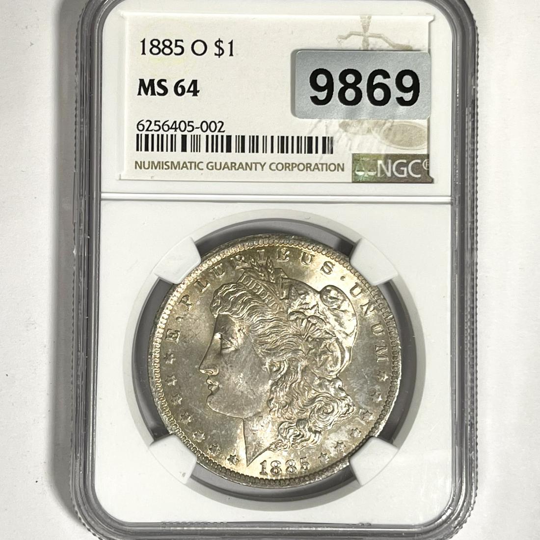 1885-O Morgan Silver Dollar NGC-MS64 (1 of 2)
