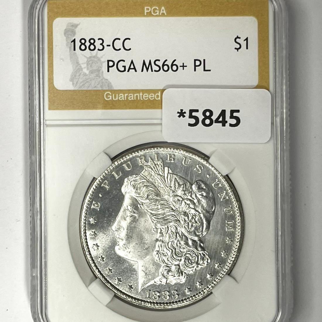 1883-CC Morgan Silver Dollar PGA-MS66+ PL (1 of 2)