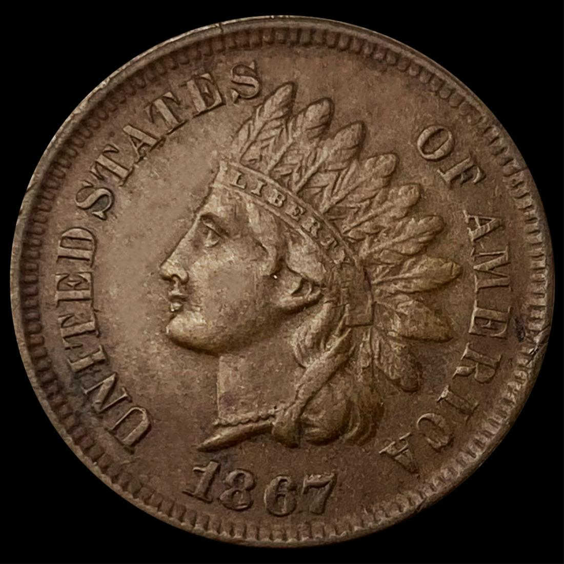 1867 Indian Head Cent UNCIRCULATED (1 of 2)